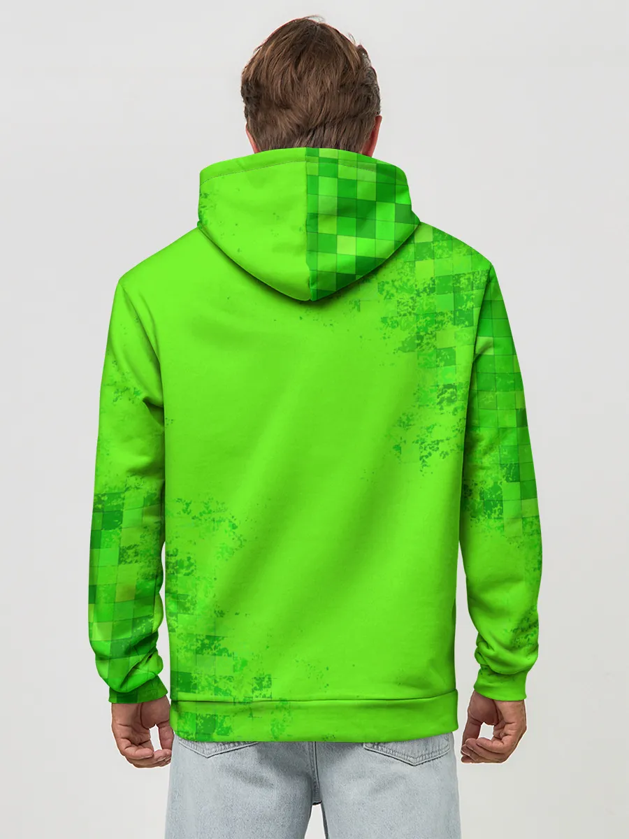 Худи мужской база хлопок / MINECRAFT