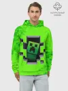Худи мужской база хлопок / MINECRAFT