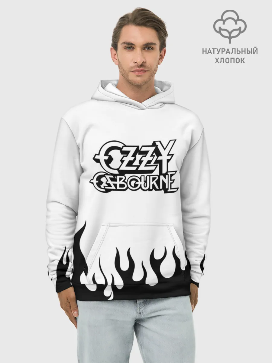 Худи мужской база хлопок / Ozzy Osbourne