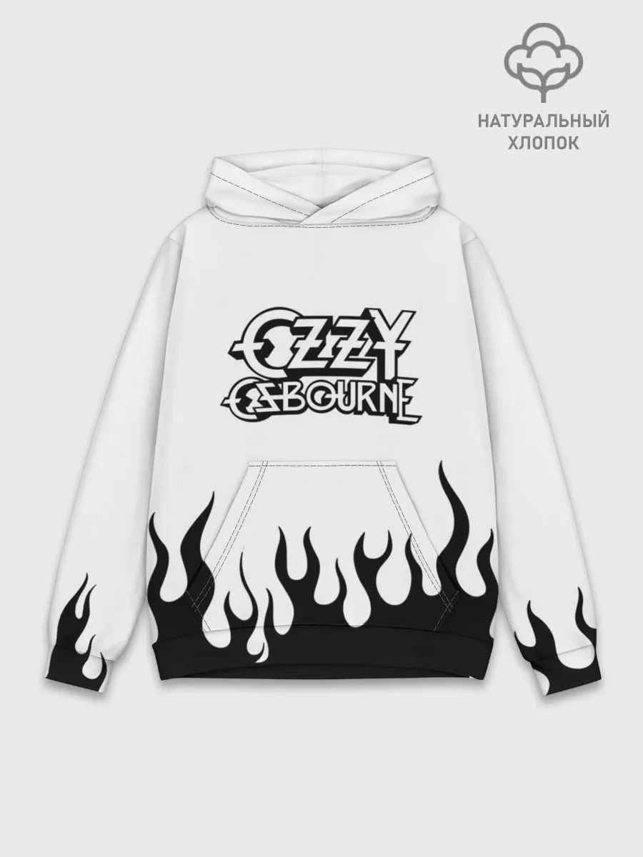 Худи мужской база хлопок / Ozzy Osbourne