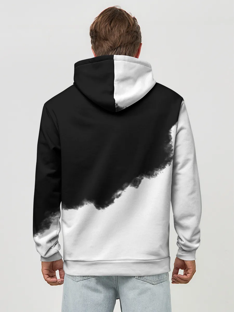 Худи мужской база хлопок / Войска связи