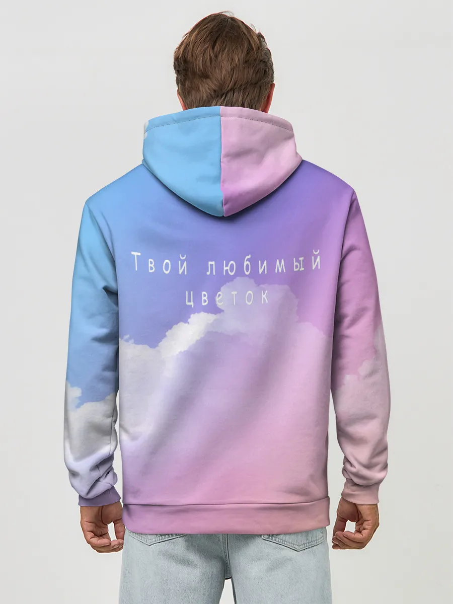 Худи мужской база хлопок / Незабудка | Тима Белорусских