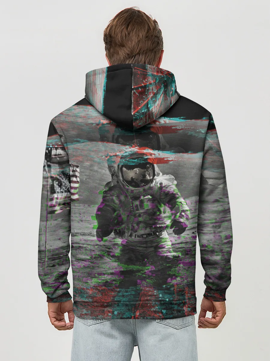 Худи мужской база хлопок / Космонавт