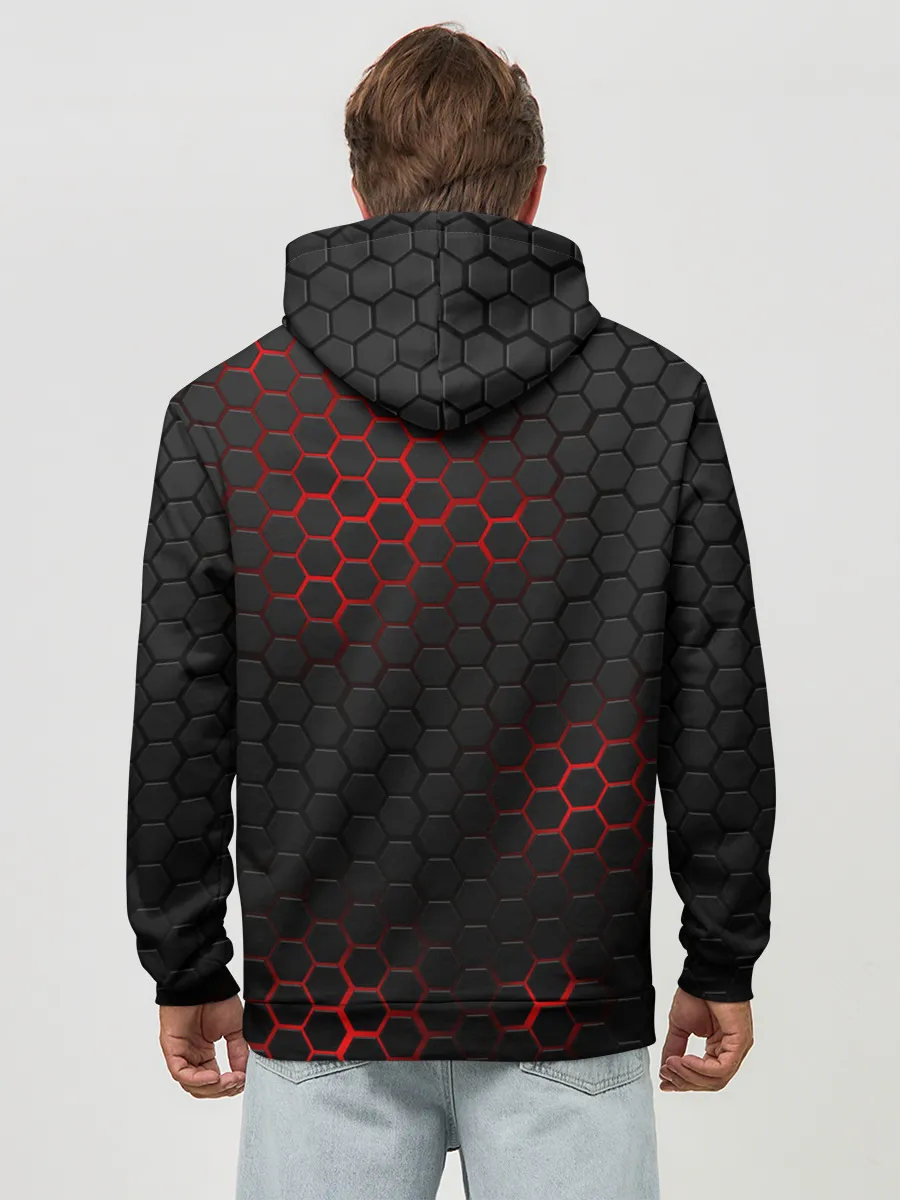 Худи мужской база хлопок / PORSCHE | ПОРШ