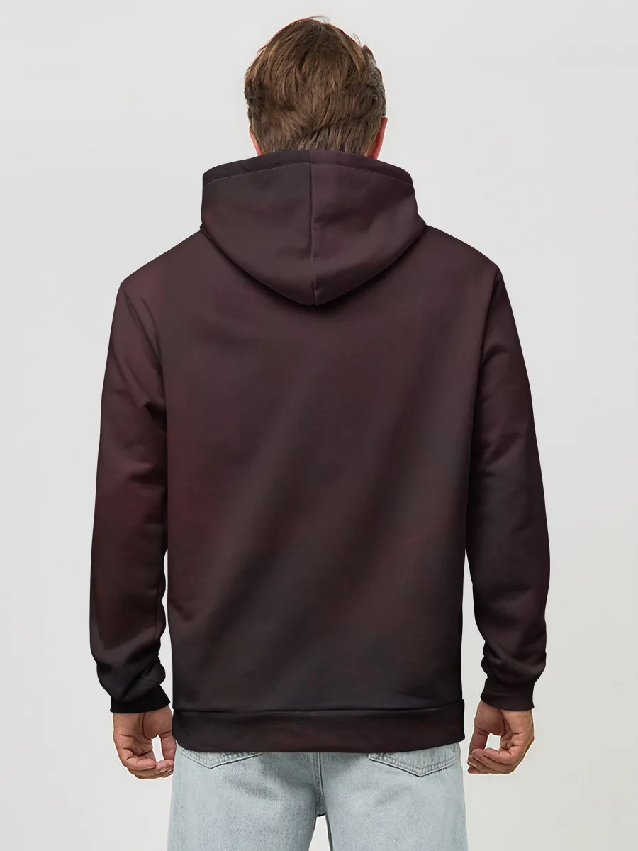 Худи мужской база хлопок / Танджиро Камадо