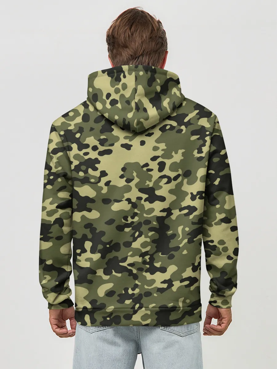 Худи мужской база хлопок / Войска связи