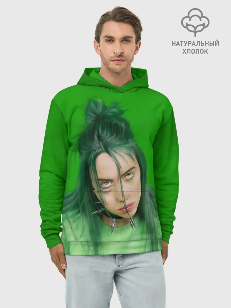 Худи мужской база хлопок / БИЛЛИ АЙЛИШ