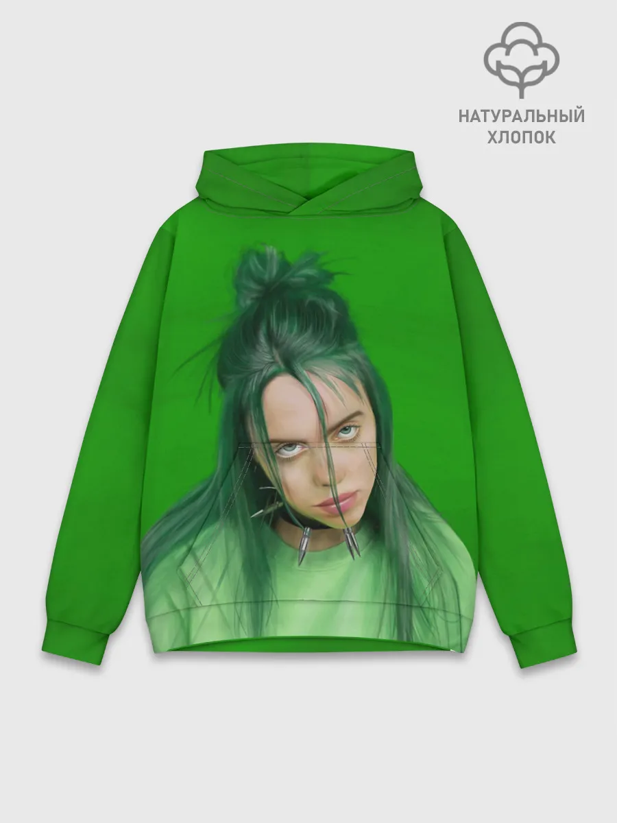 Худи мужской база хлопок / БИЛЛИ АЙЛИШ