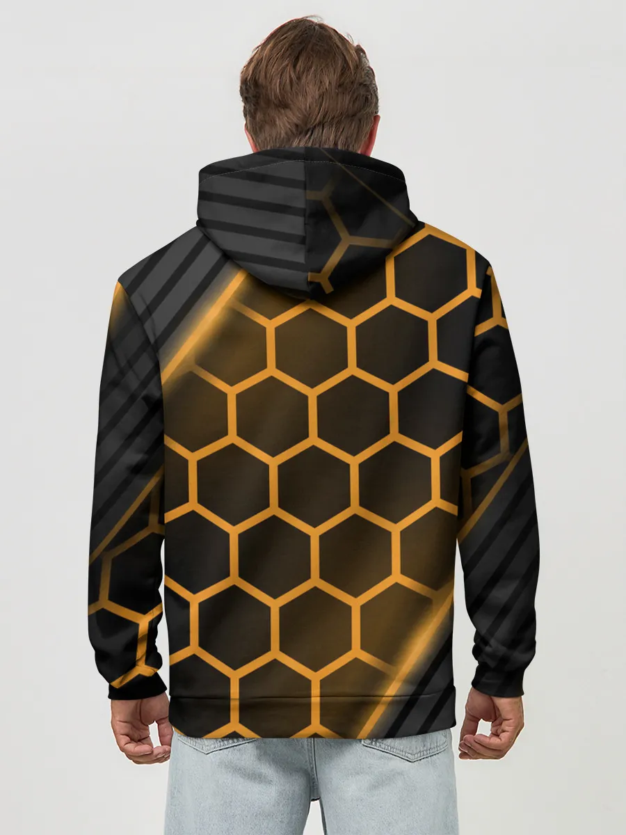 Худи мужской база хлопок / PORSCHE | ПОРШЕ