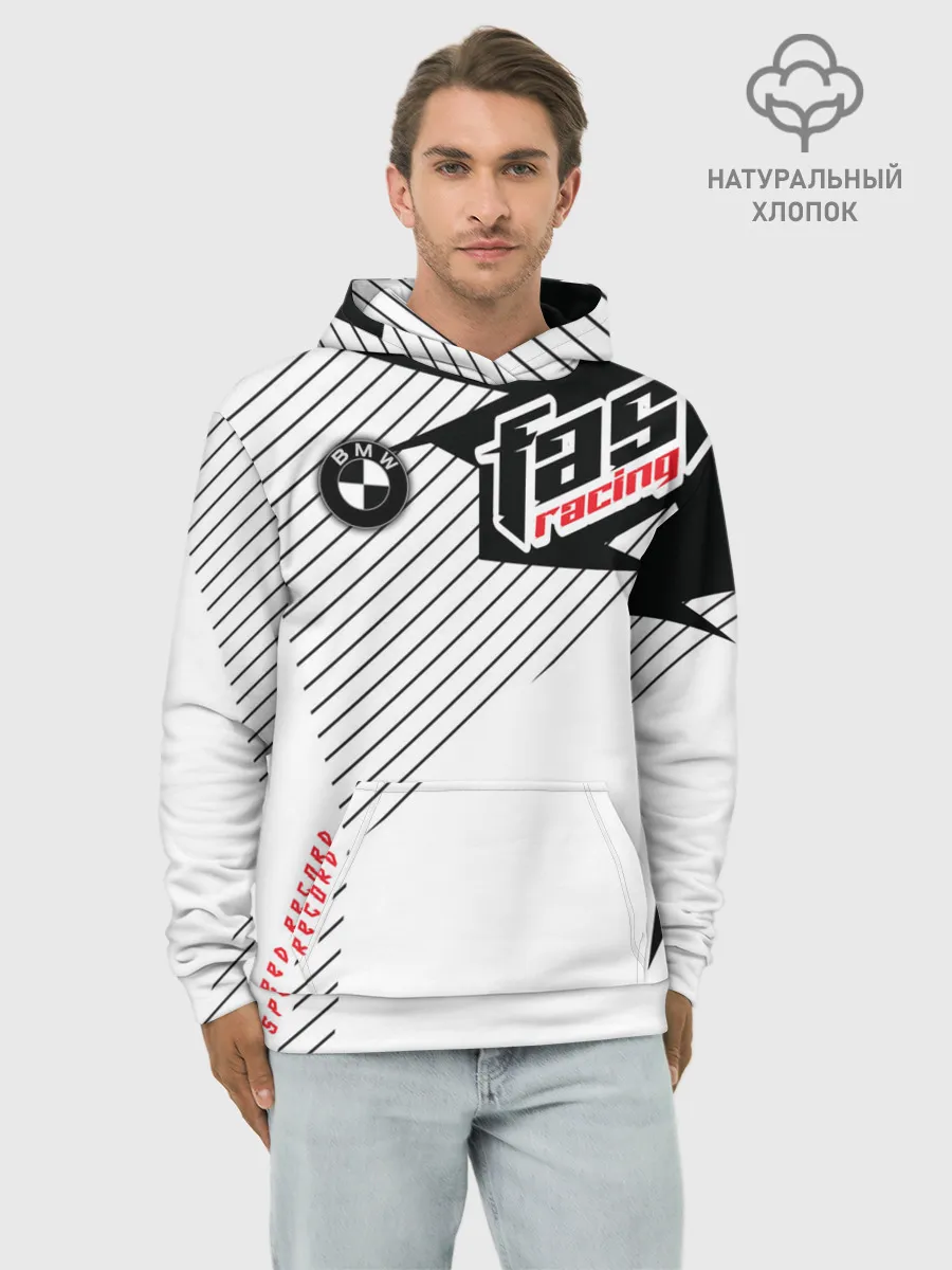 Худи мужской база хлопок / BMW | БМВ