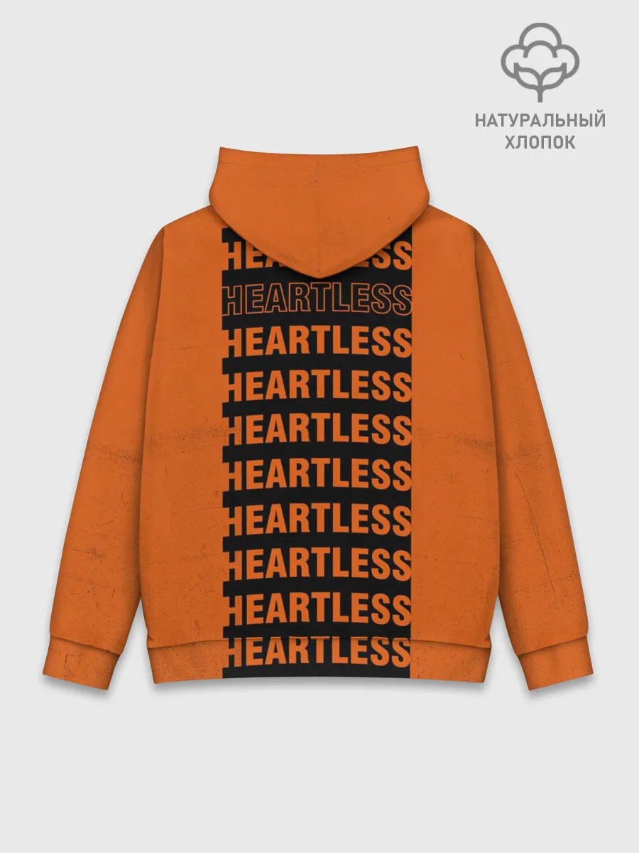 Худи мужской база хлопок / HEARTLESS
