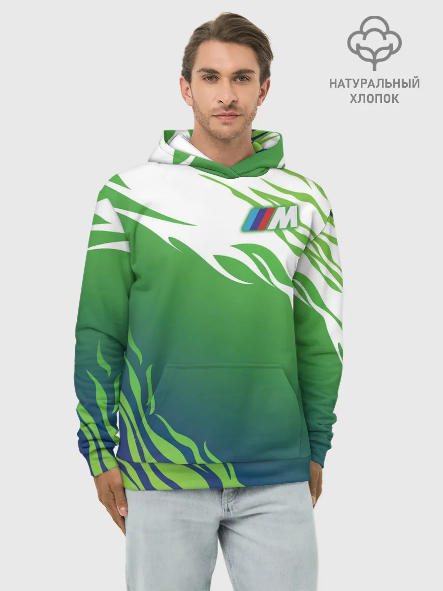 Худи мужской база хлопок / BMW