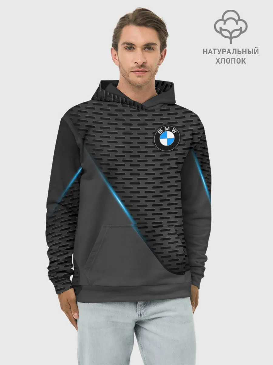 Худи мужской база хлопок / BMW TEXTURA | БМВ ТЕКСТУРА