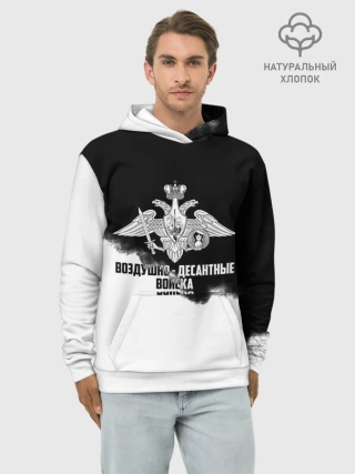 Худи мужской база хлопок / Воздушно - десантные войска