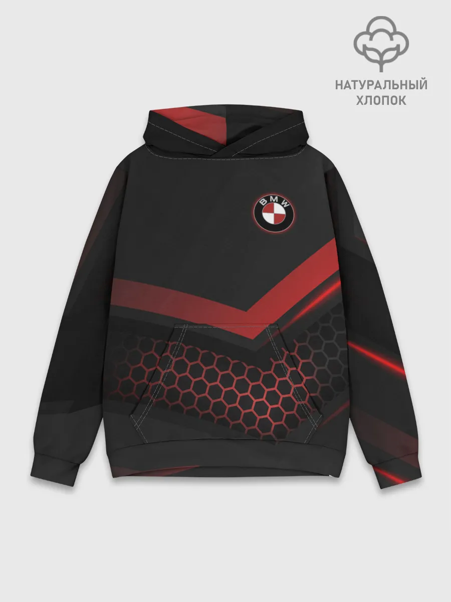 Худи мужской база хлопок / BMW
