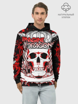 Худи мужской база хлопок / Imagine Dragons