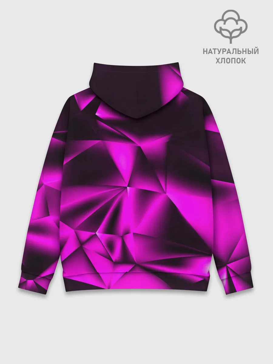 Худи мужской база хлопок / НЕОНОВАЯ ТЕКСТУРА