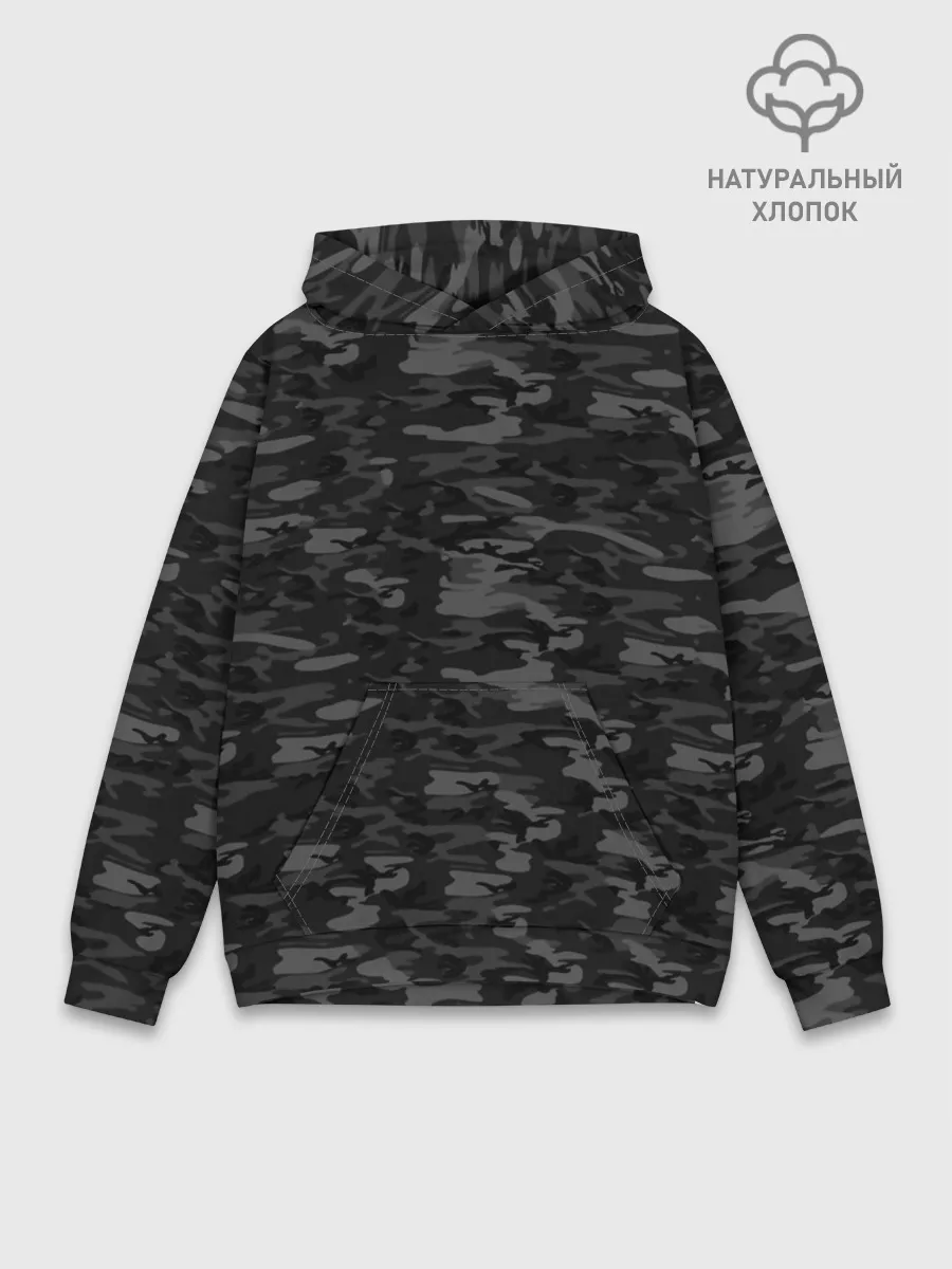 Худи мужской база хлопок / ГОРОДСКОЙ КАМУФЛЯЖ