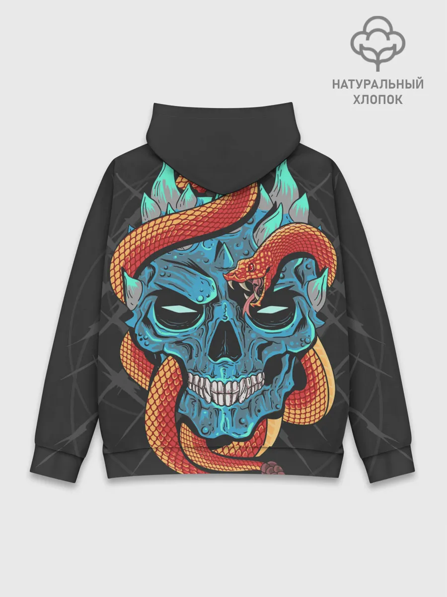 Худи мужской база хлопок / Iron Maiden