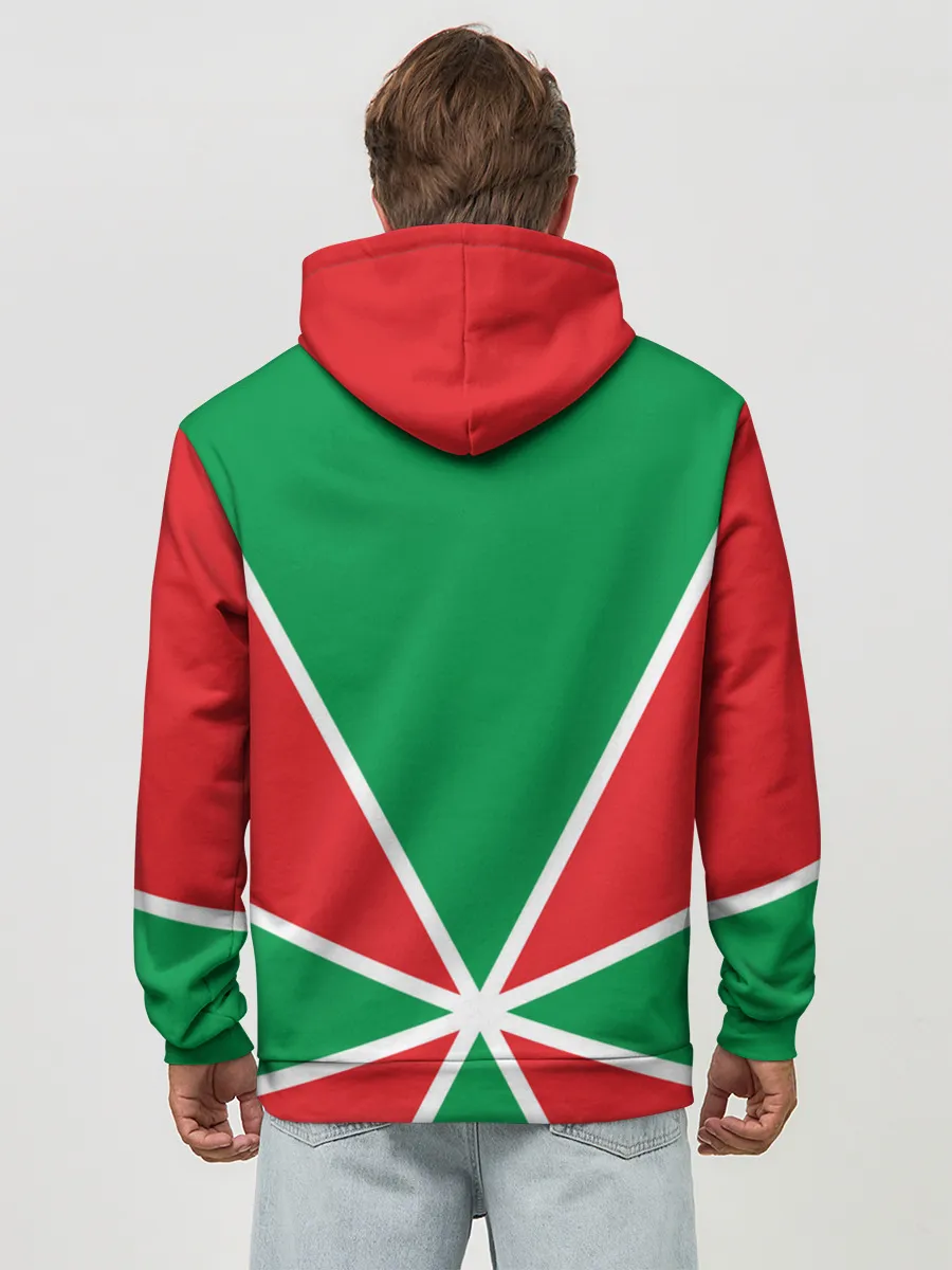 Худи мужской база хлопок / Пограничные Войска