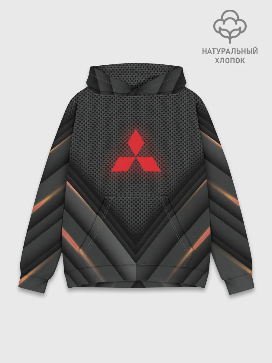 Худи мужской база хлопок / MITSUBISHI | МИТСУБИШИ