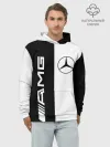 Худи мужской база хлопок / MERCEDES AMG | МЕРСЕДЕС