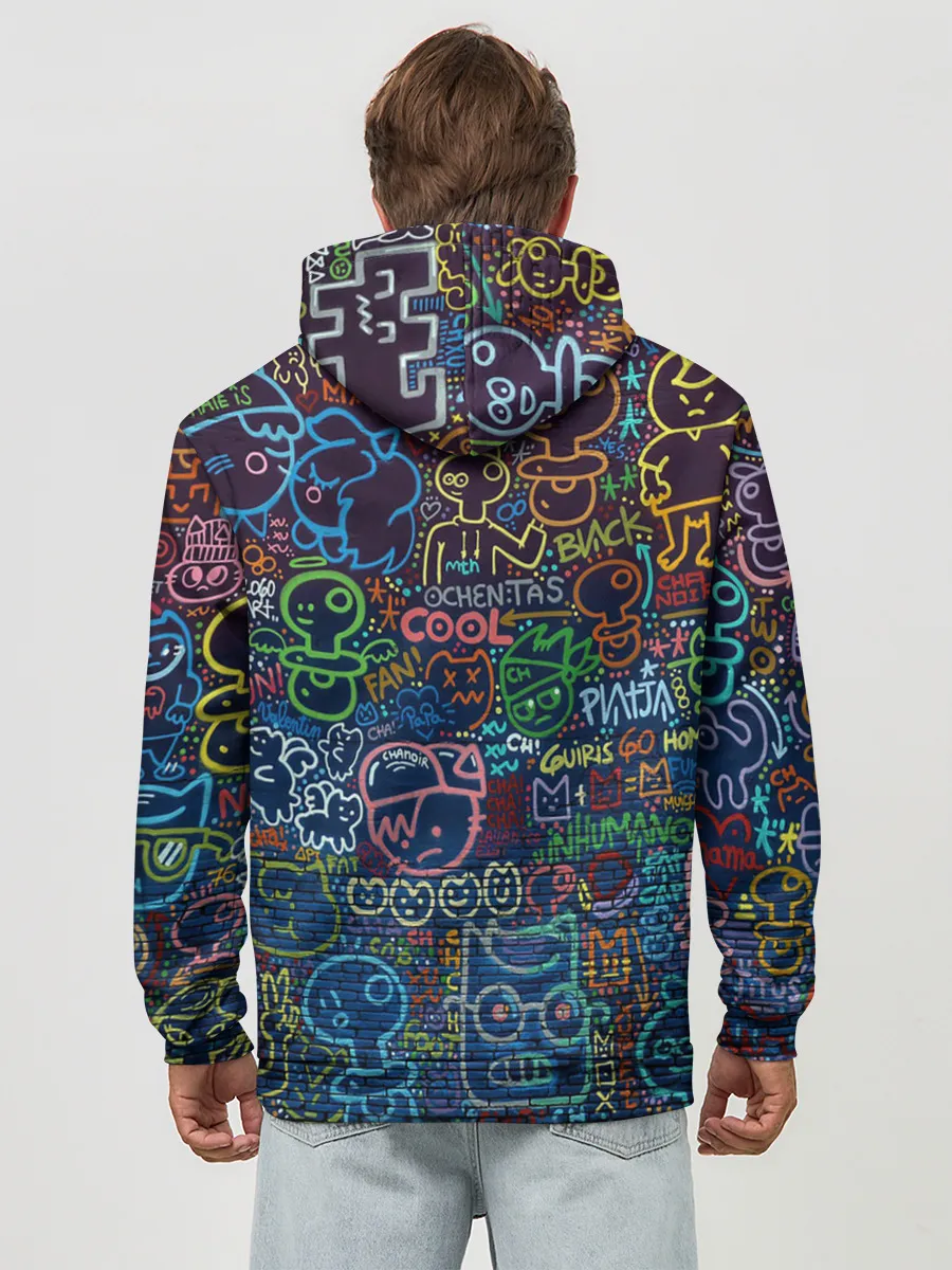 Худи мужской база хлопок / Арт