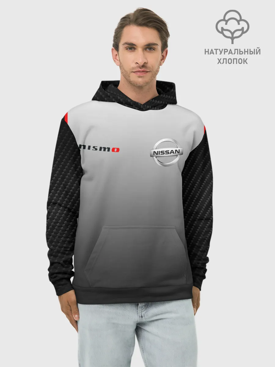 Худи мужской база хлопок / NISSAN NISMO | НИССАН НИСМО