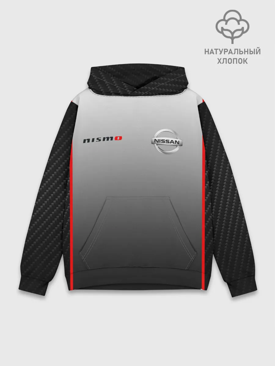 Худи мужской база хлопок / NISSAN NISMO | НИССАН НИСМО