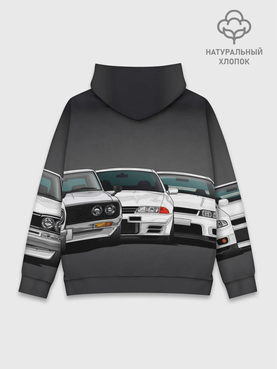 Худи мужской база хлопок / NISSAN | НИССАН