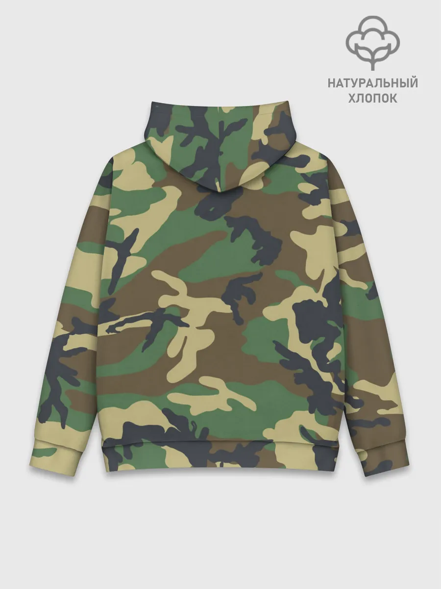 Худи мужской база хлопок / Пограничные Войска