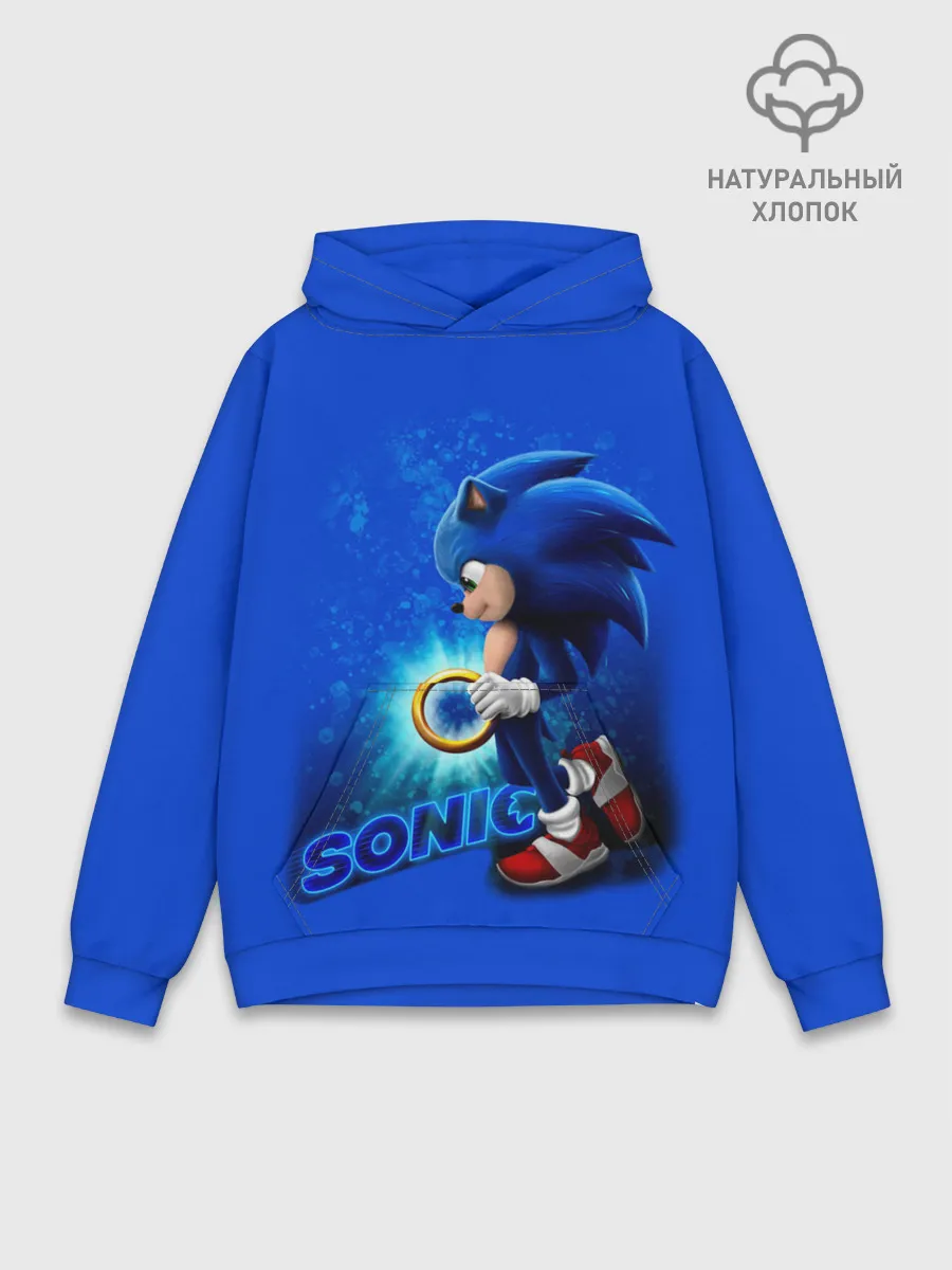 Худи мужской база хлопок / SONIC