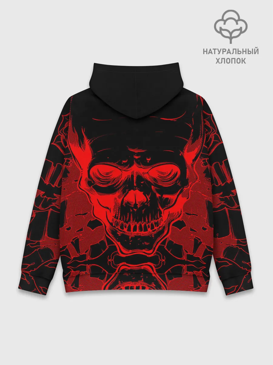 Худи мужской база хлопок / Iron Maiden