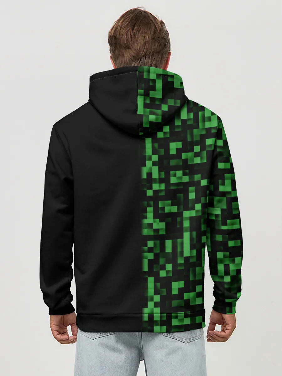 Худи мужской база хлопок / MINECRAFT