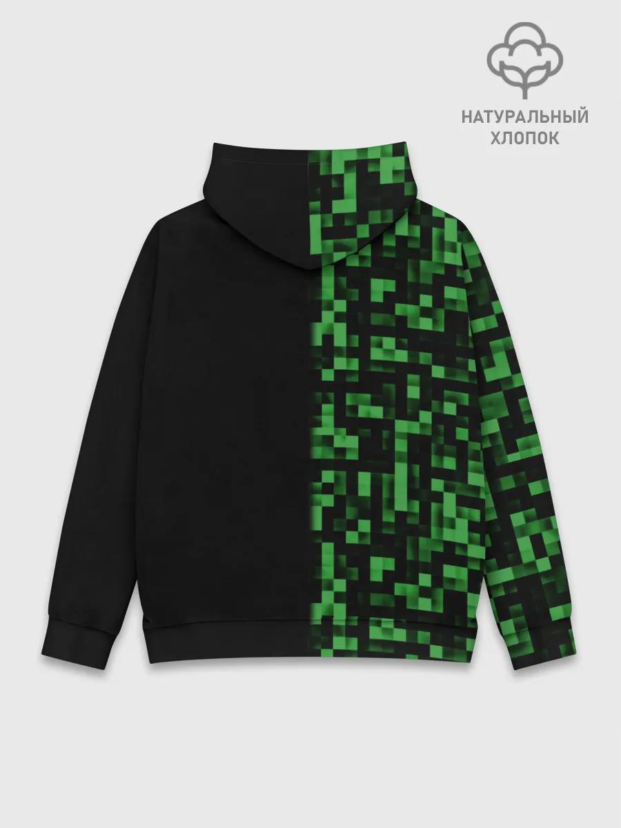 Худи мужской база хлопок / MINECRAFT
