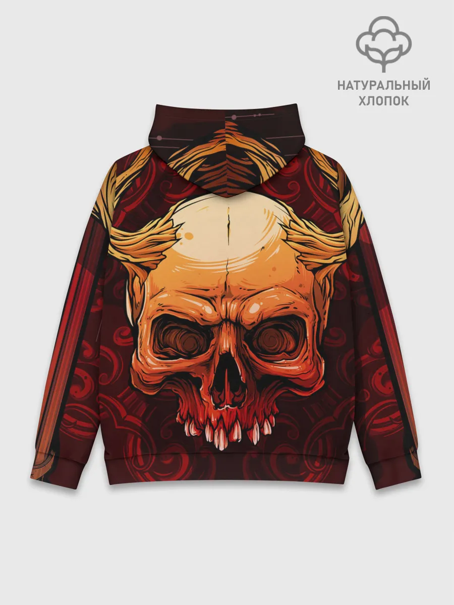 Худи мужской база хлопок / Iron Maiden