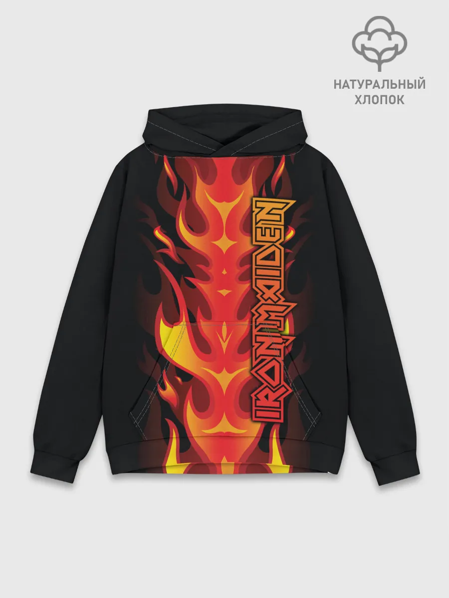 Худи мужской база хлопок / Iron Maiden