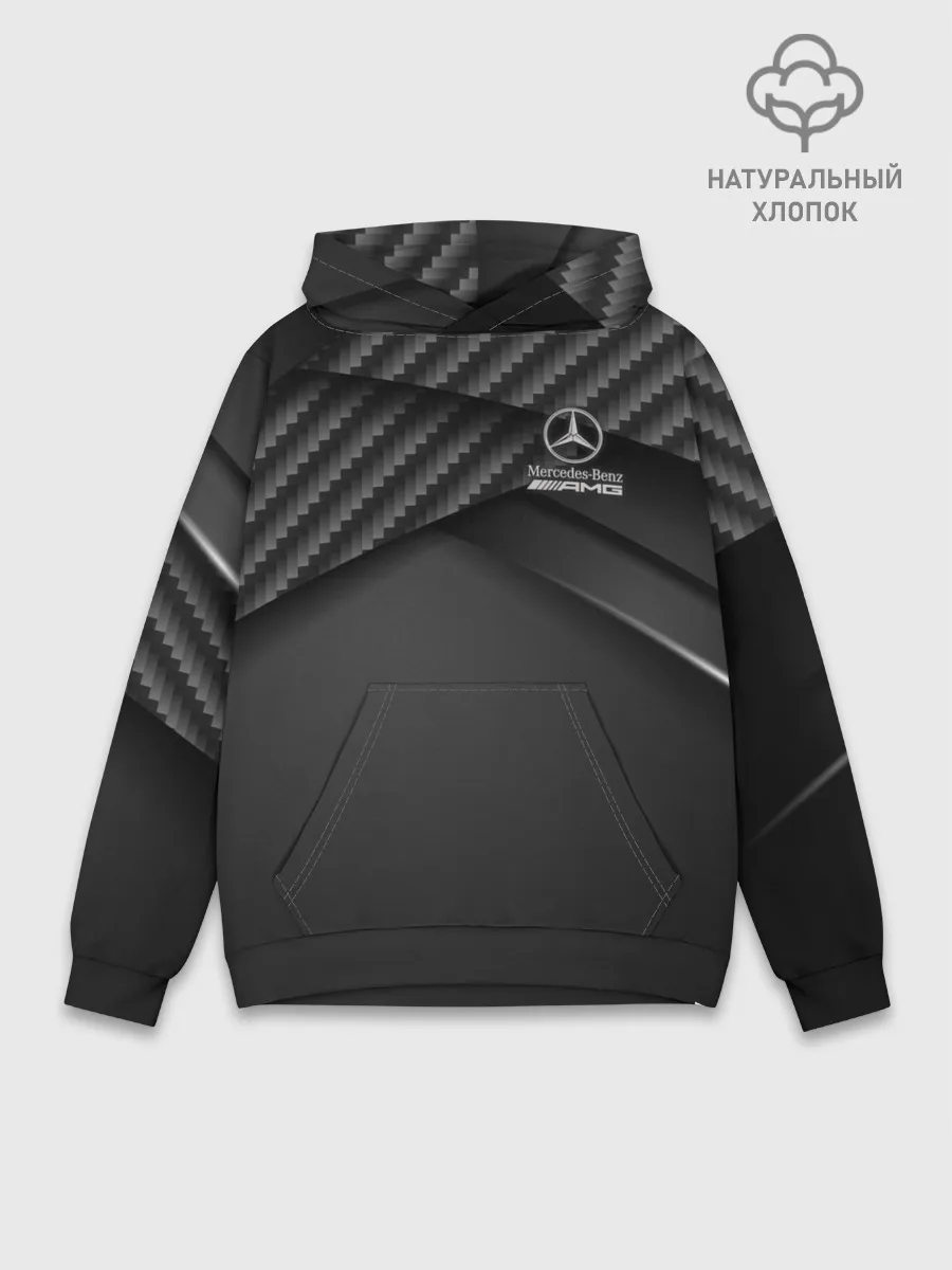 Худи мужской база хлопок / Mercedes-AMG