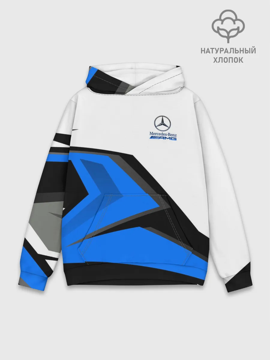 Худи мужской база хлопок / Mercedes-AMG