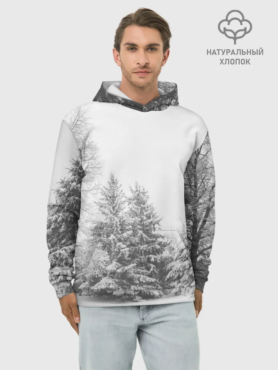 Худи мужской база хлопок / Winter Storm