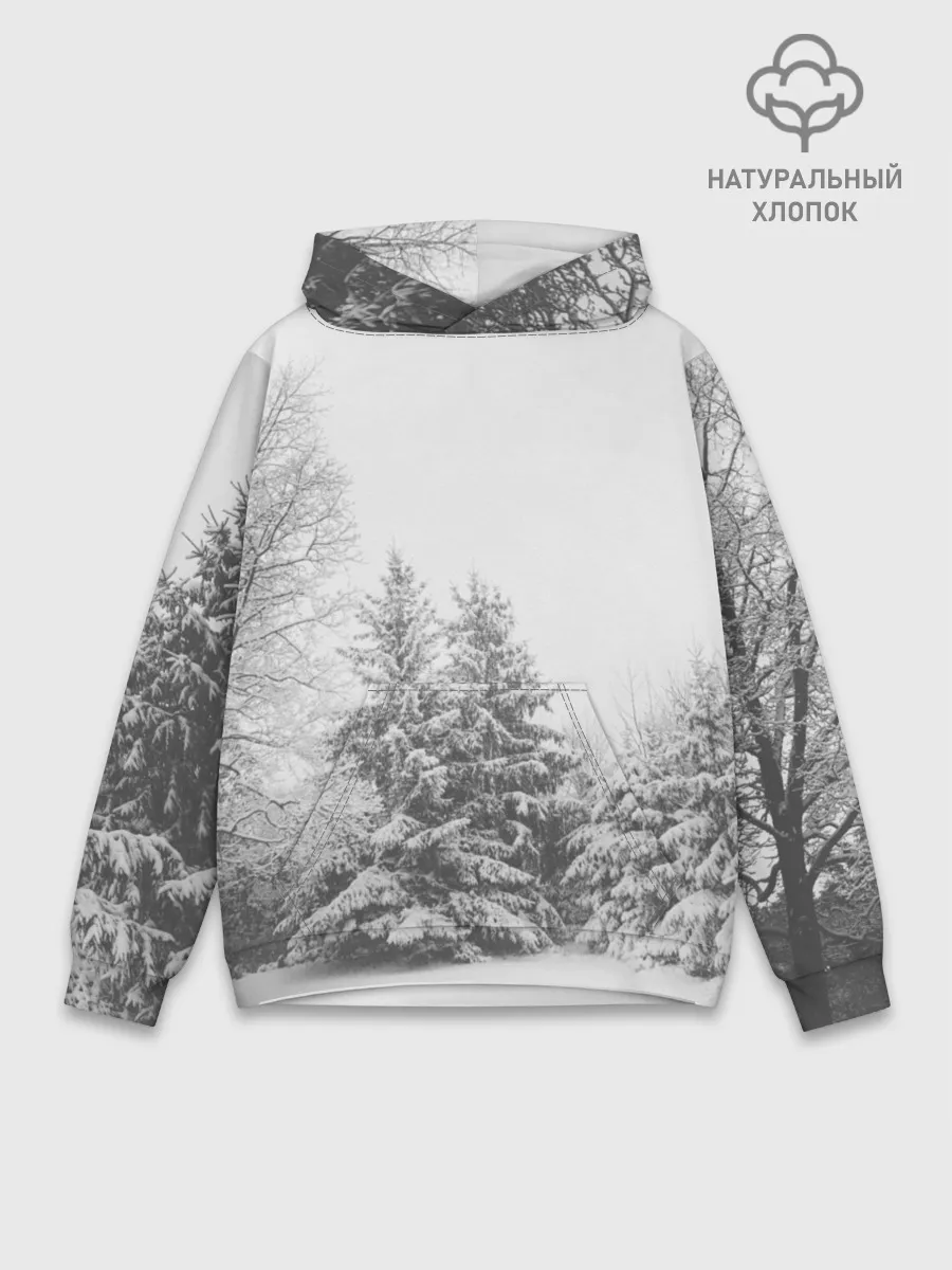 Худи мужской база хлопок / Winter Storm