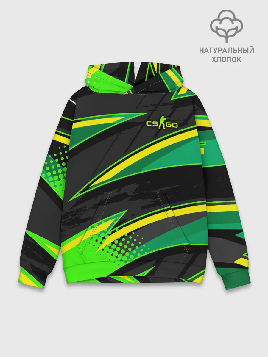 Худи мужской база хлопок / Counter-Strike
