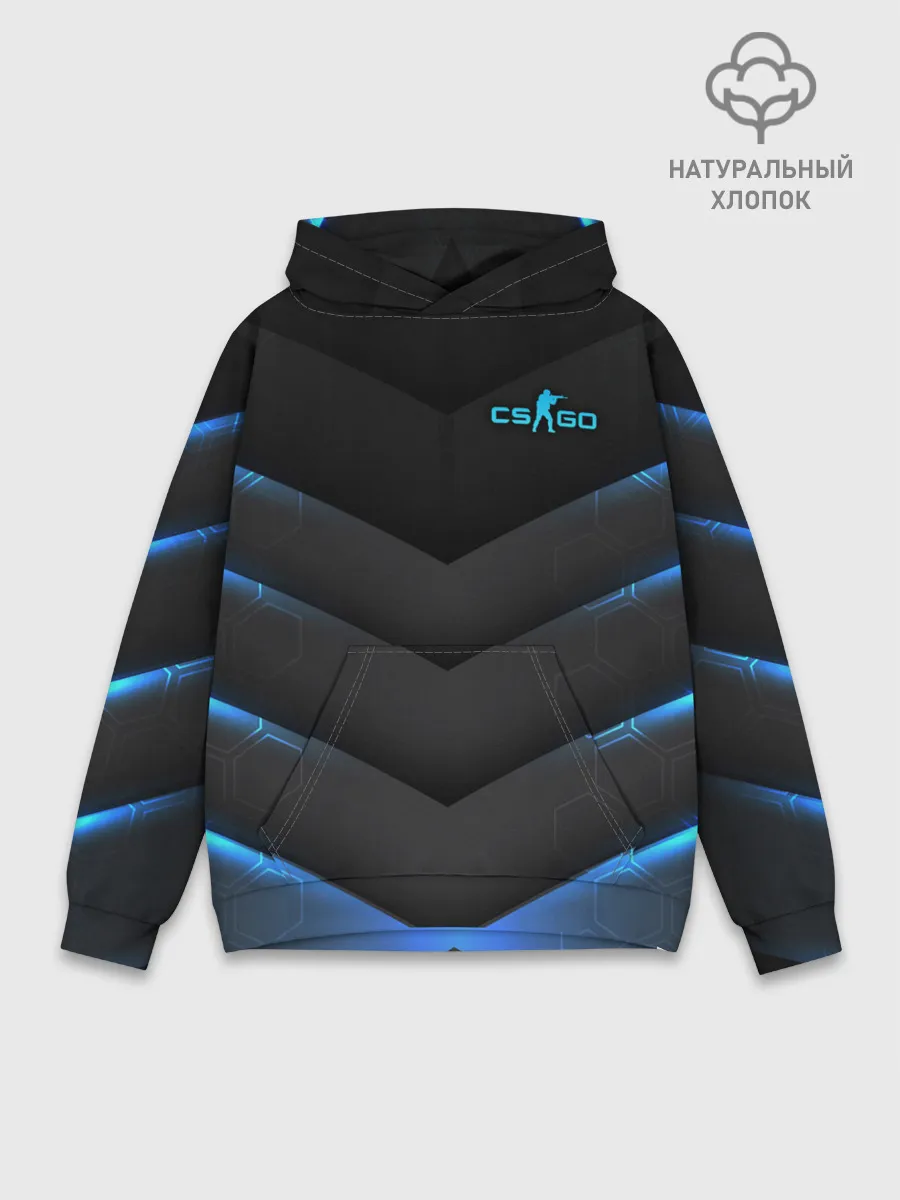 Худи мужской база хлопок / Counter-Strike