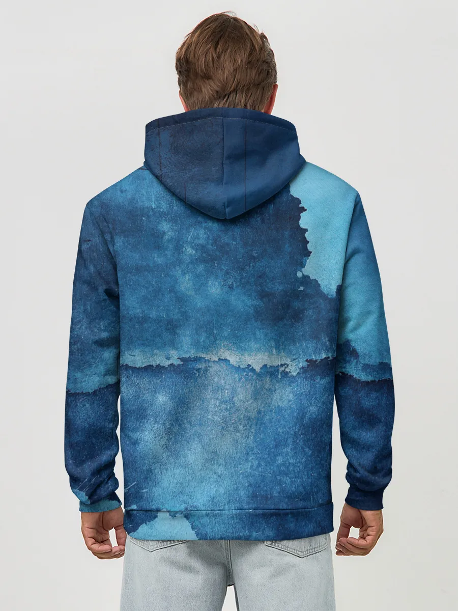 Худи мужской база хлопок / sonic