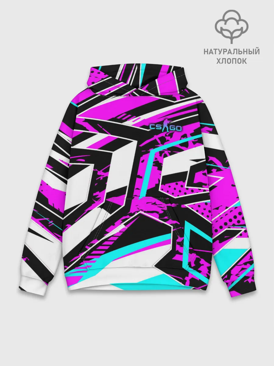 Худи мужской база хлопок / Counter-Strike
