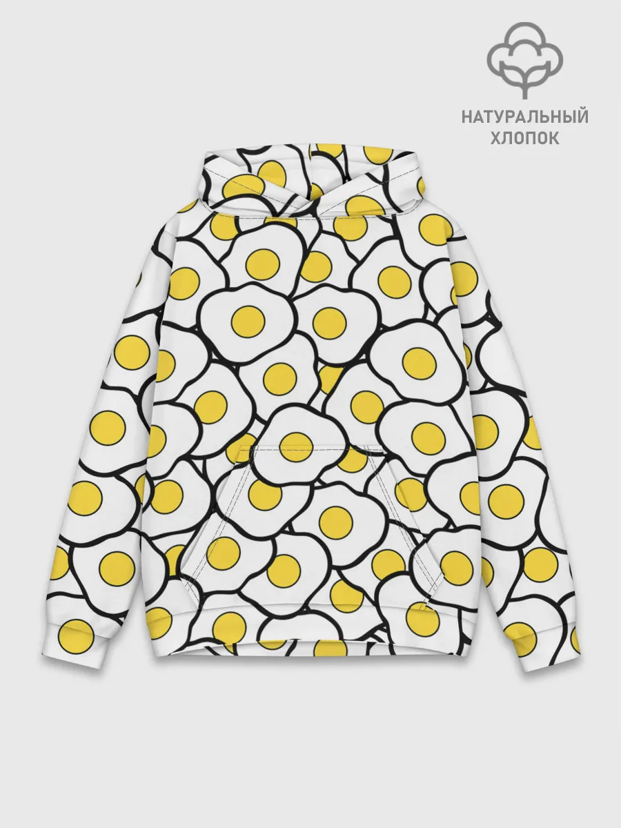 Худи мужской база хлопок / Яички
