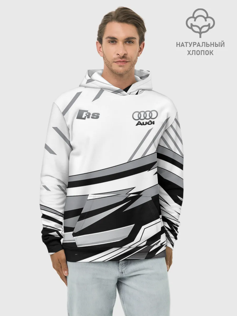 Худи мужской база хлопок / Audi RS