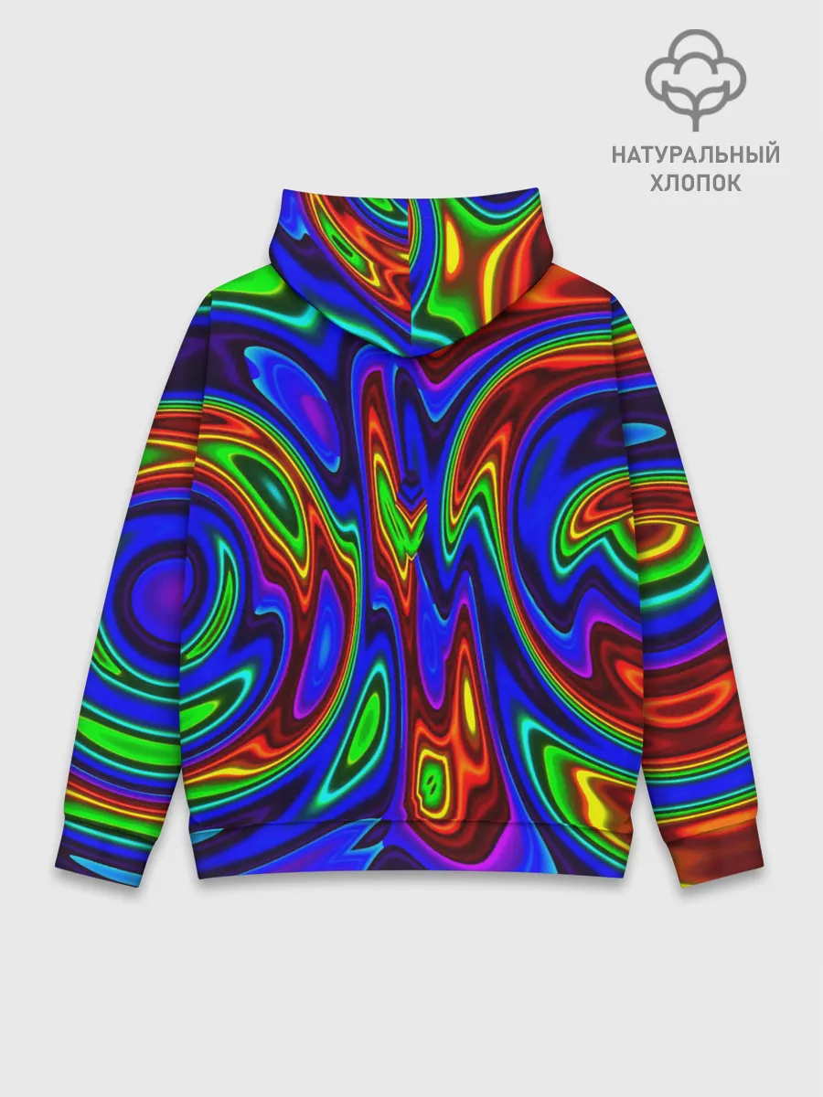 Худи мужской база хлопок / НЕОНОВЫЕ КРАСКИ