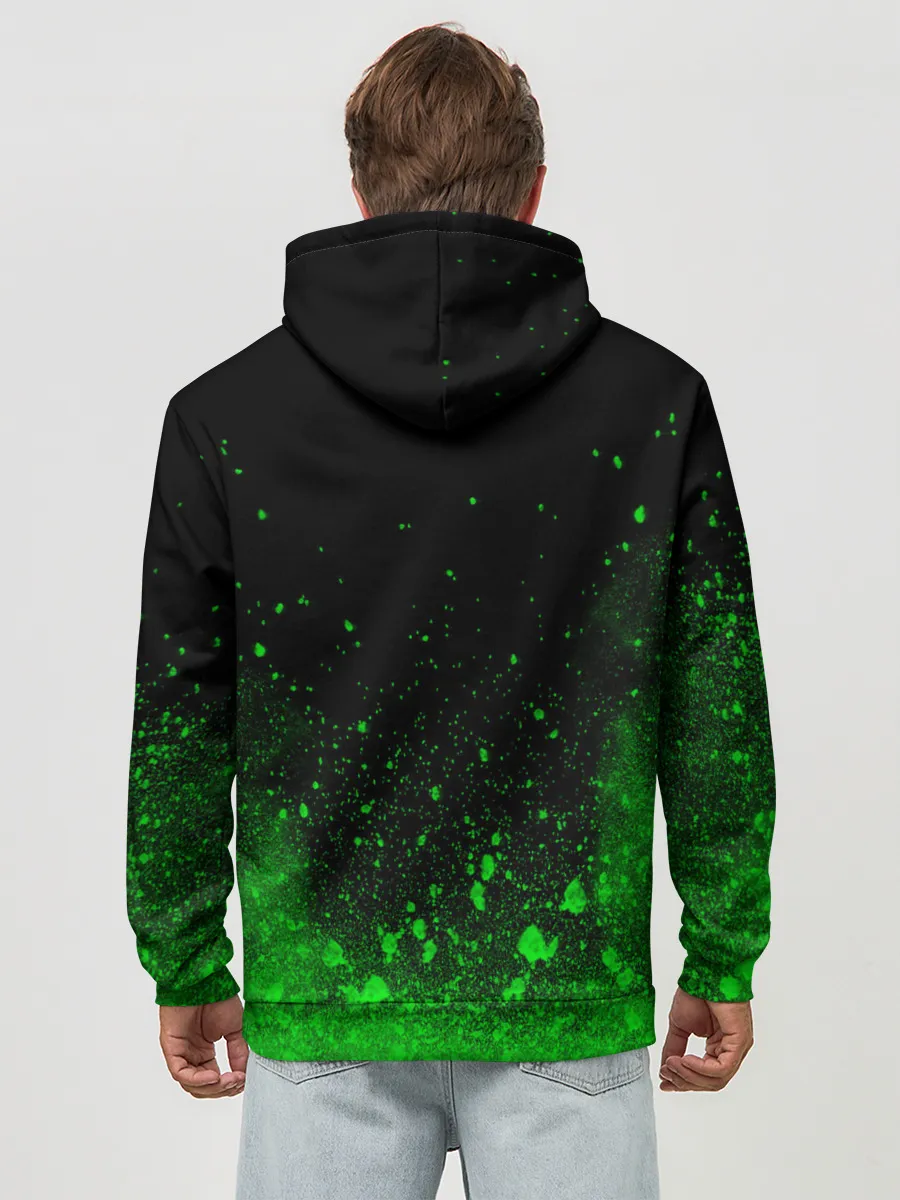 Худи мужской база хлопок / MINECRAFT