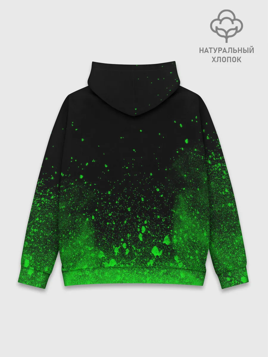 Худи мужской база хлопок / MINECRAFT